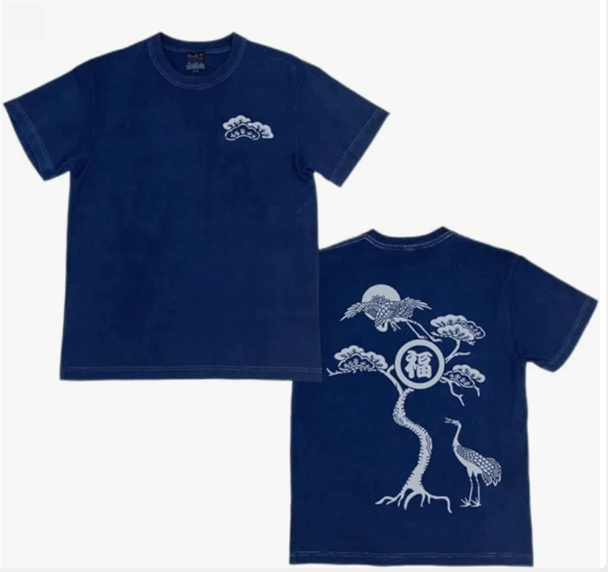 OSUSUME OF THE WEEK: Organic Cotton T-shirt Ryuku-Zome Indigo