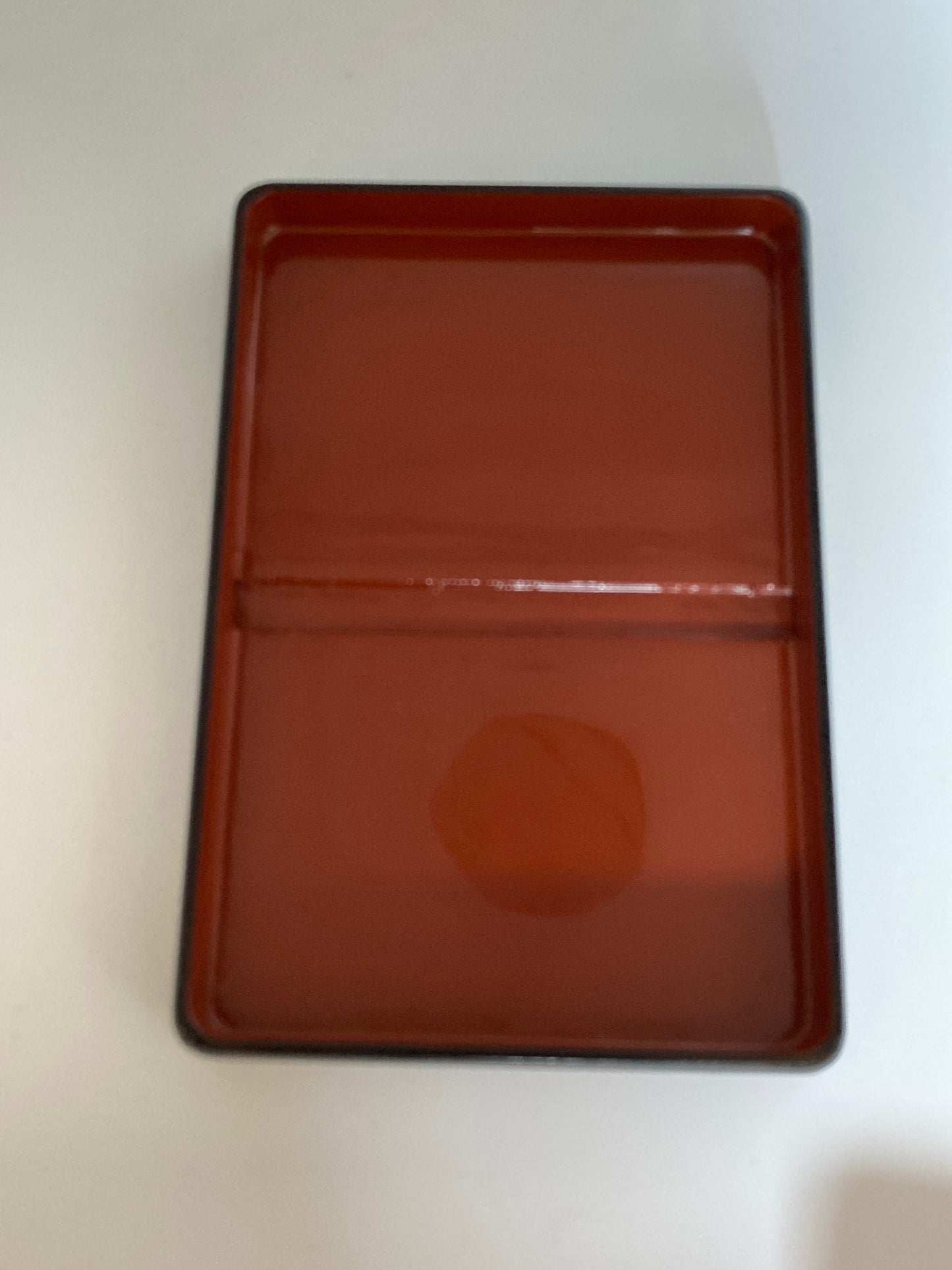 Antique Lacquer Urushi Box with Crest/Kamon