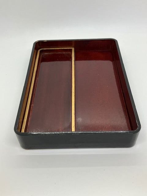 Antigue Laquer Suzuri Box Preowned