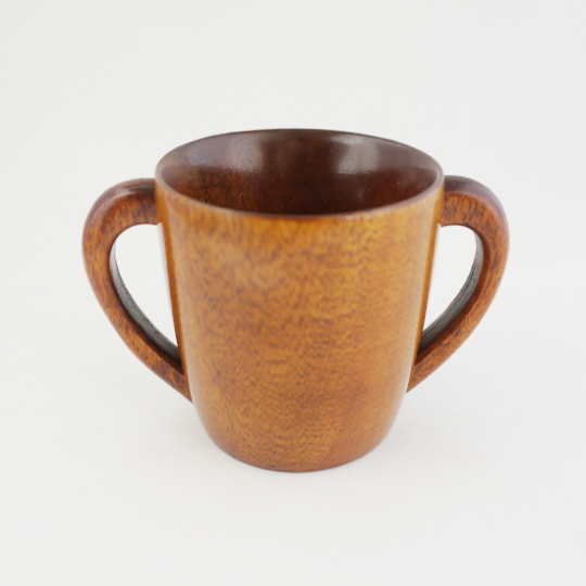 Kids Lacquer Double-Handle Mug 145cc All Natural