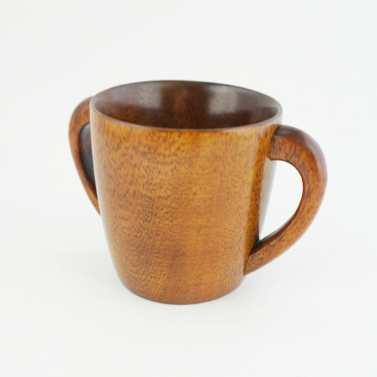 Kids Lacquer Double-Handle Mug 145cc All Natural
