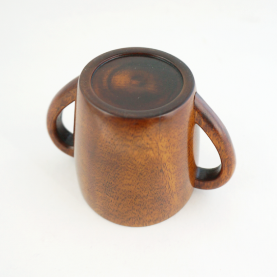 Kids Lacquer Double-Handle Mug 145cc All Natural