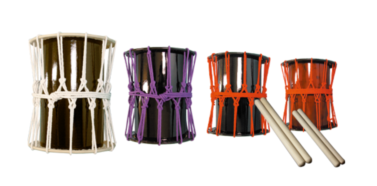 Okedo Daiko/Taiko 1 Shaku 6 Sun 48cm Purple Strings