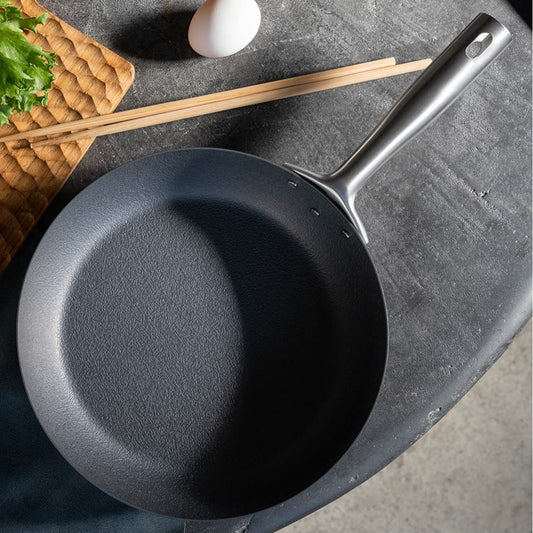 Arnest Tsubame Sanjo Iron Frying Pan Gas/IH 24cm A-77544 Hard to Burn or Rust