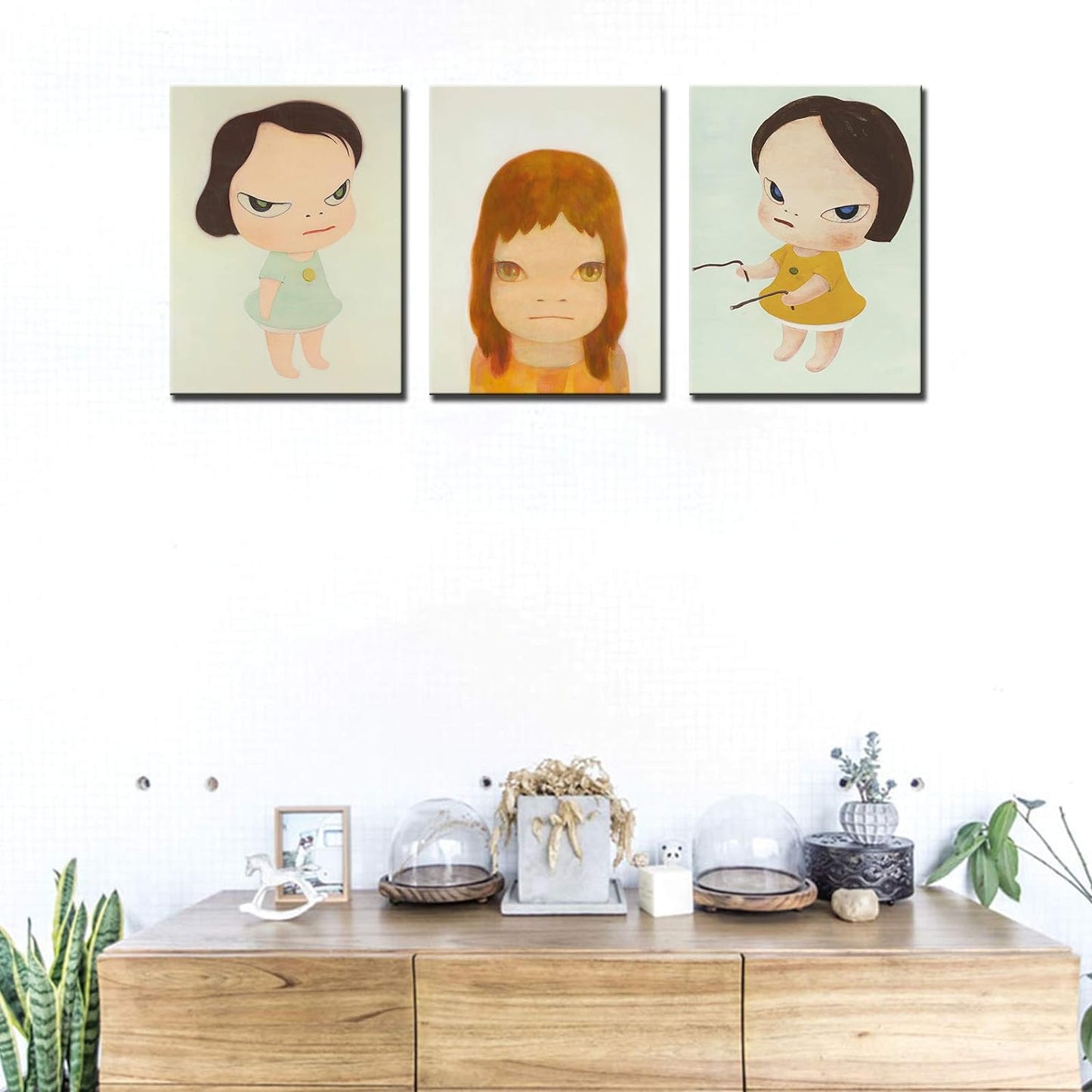 Yoshitomo Nara Canvas Replica w/ Frames A02-NLMZ-44