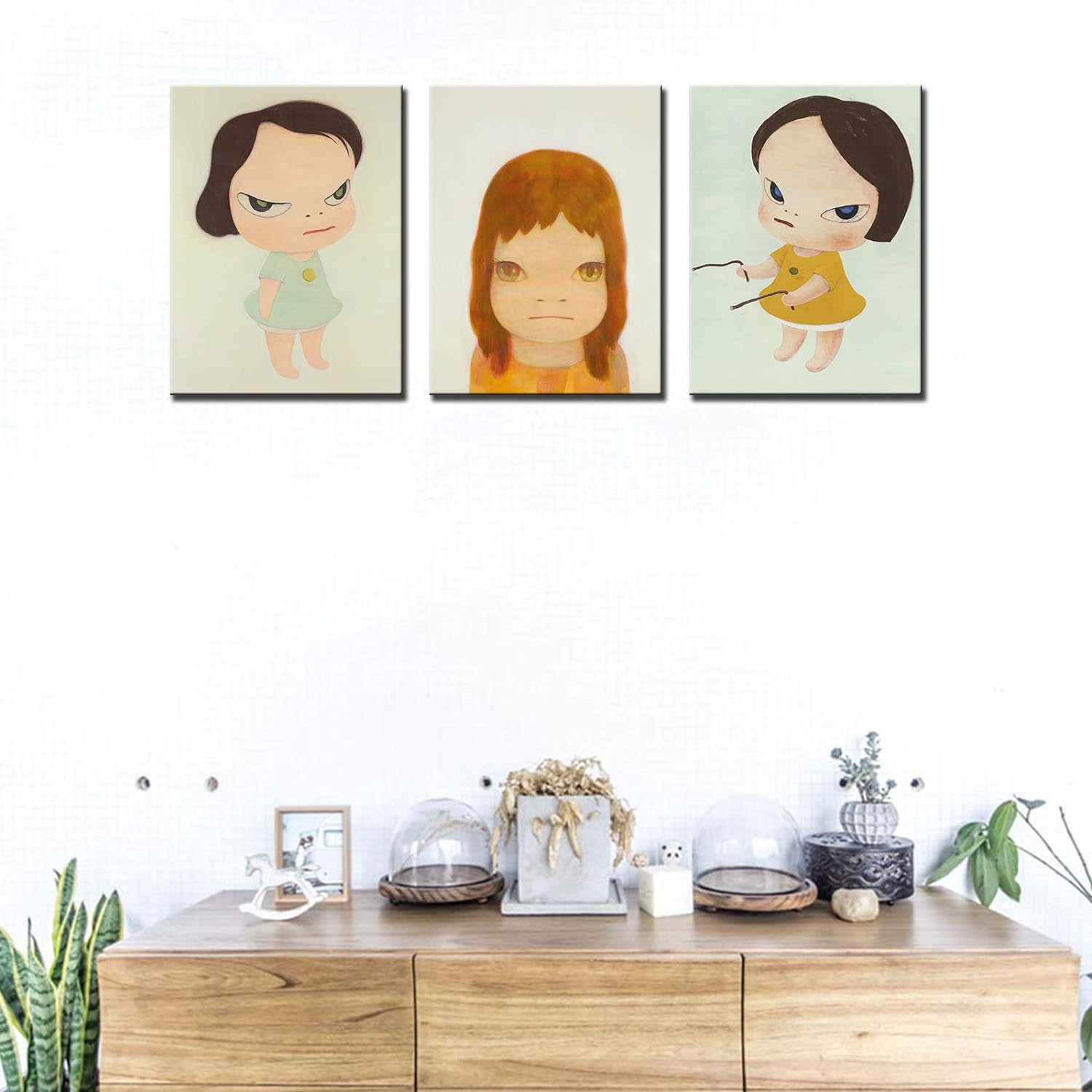 Yoshitomo Nara Canvas Replica w/ Frames A02-NLMZ-44