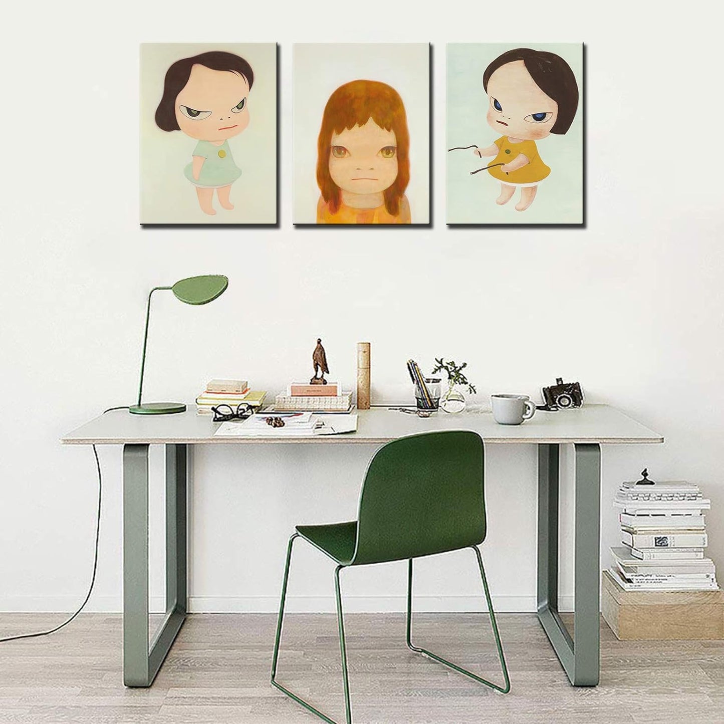 Yoshitomo Nara Canvas Replica w/ Frames A02-NLMZ-44