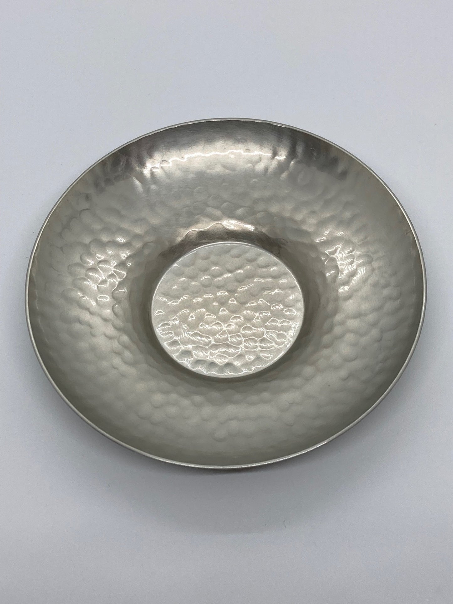 【SALE】SHINKODO Hammered Copper Chataku Teacup Saucers 5 pc from Tsubame City