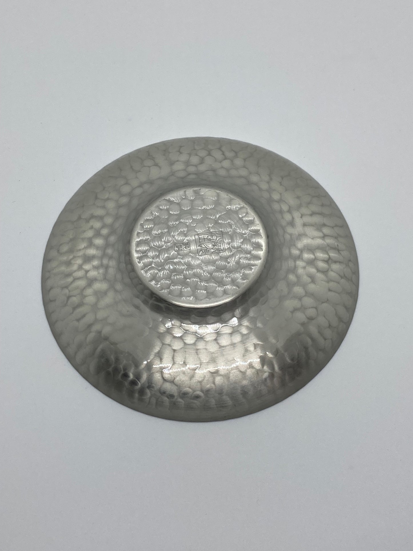 【SALE】SHINKODO Hammered Copper Chataku Teacup Saucers 5 pc from Tsubame City