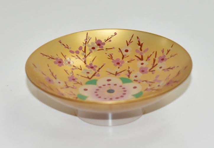 SHISUIhai Sake Cup Kinji Bairin Technology x Tradition Biodegredable PLA + Aizu-Nuri Lacquer