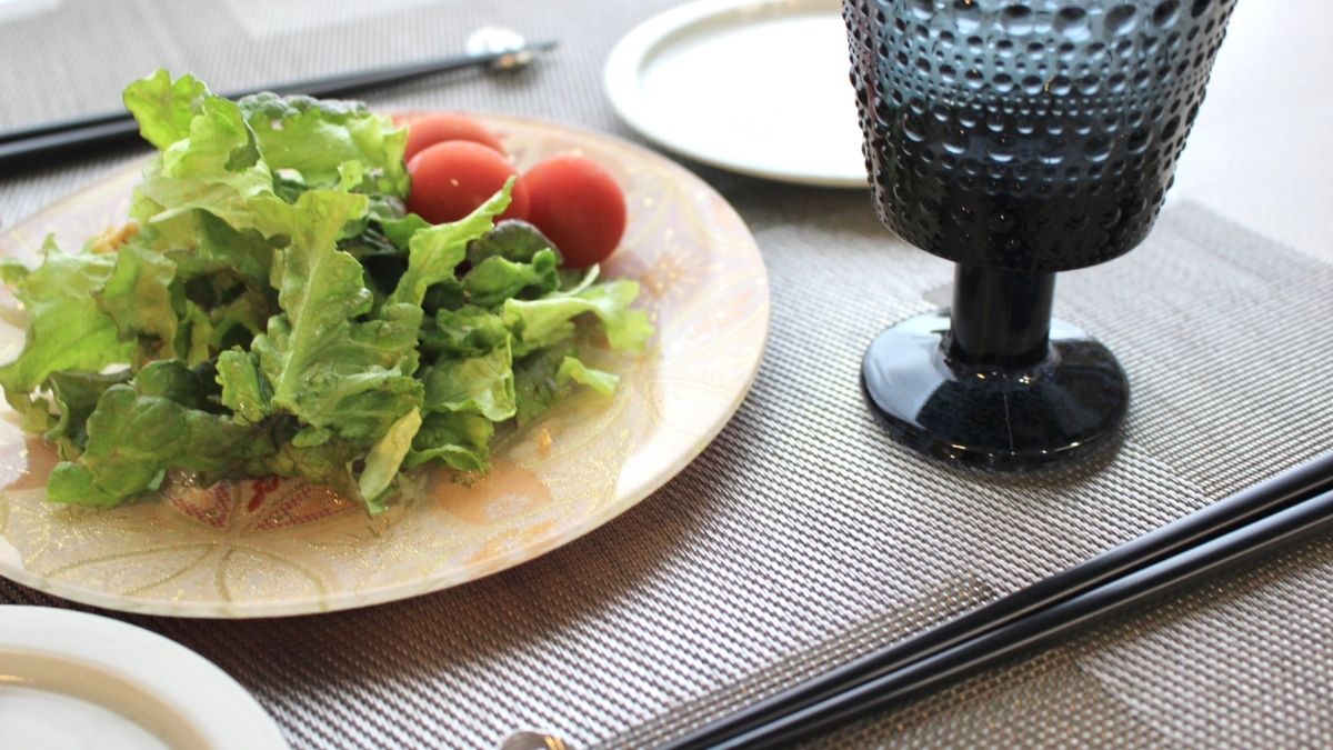 ORI-ZARA Nishijin-ori Plates 20cm 2 Plate Set