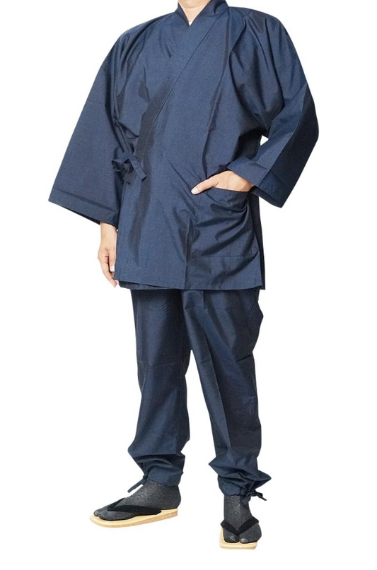 Samue Suit Silk Top Quality Navy L & XL