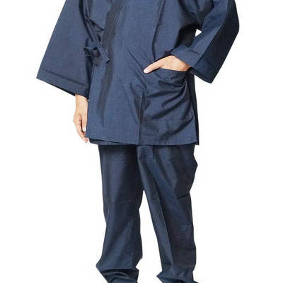 Samue Suit Silk Top Quality Navy L & XL