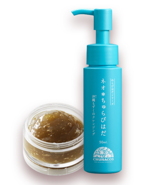 Mozuku Fucoidan Cleansing Gel Neo Churabihada from Okinawa 50mL