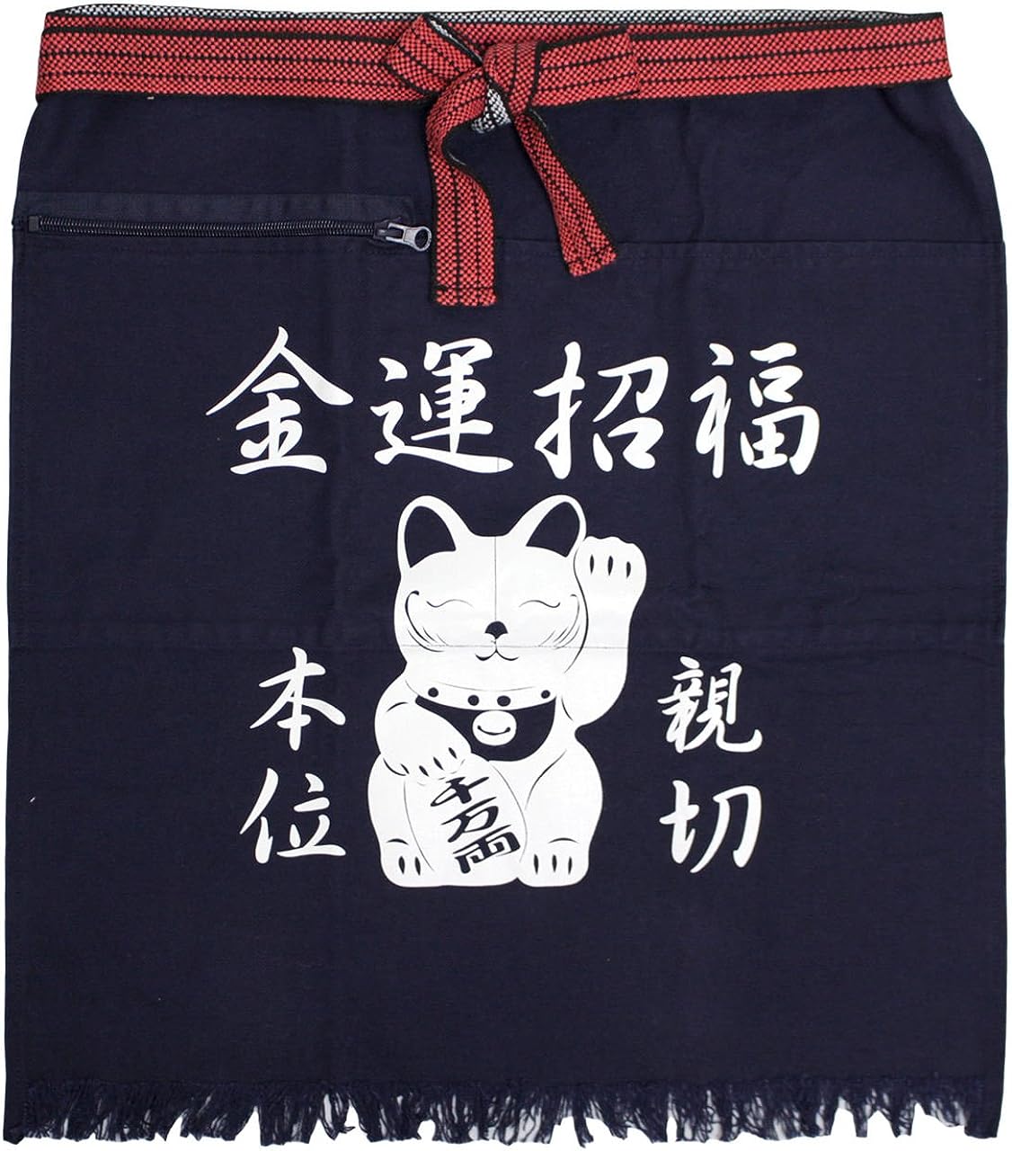 Homaekake/Maekake Apron Maneki-neko/Fortune Beckoning Cat