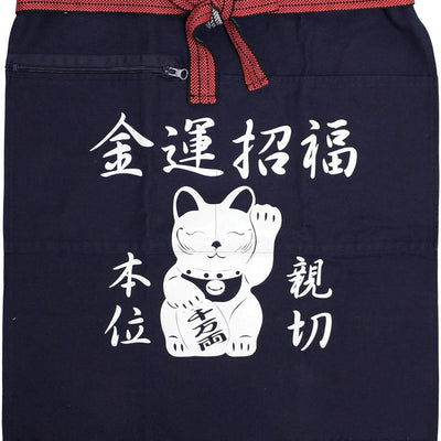 Homaekake/Maekake Apron Maneki-neko/Fortune Beckoning Cat
