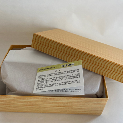 [Made-to-Order] Wood Lunchbox Oval Hakata Magemono TAMAKI 20 pc Novelty Goods