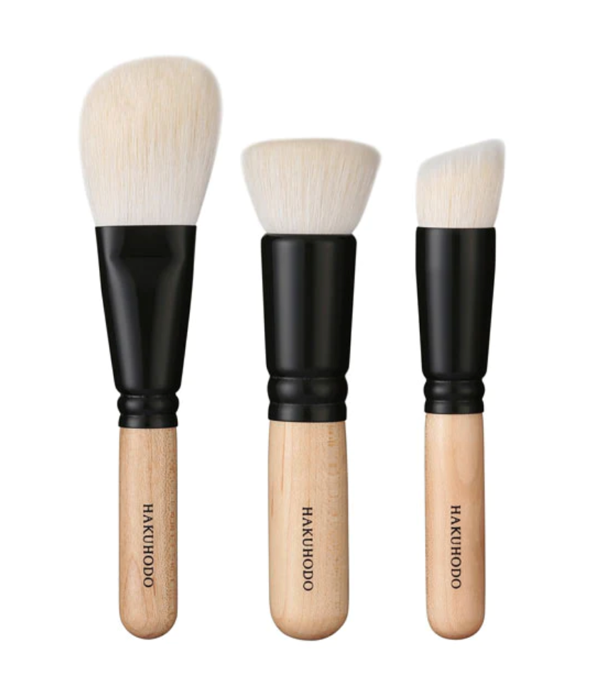 Kumano Brush Kumano-fude Makeup Brush New Three Sacred Treasures With Case