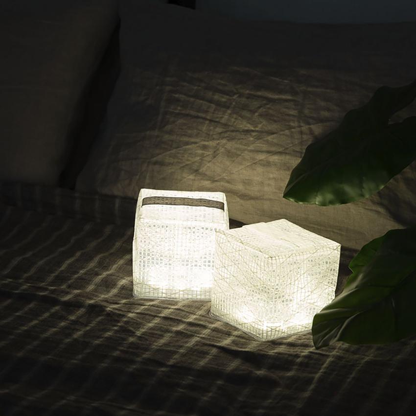 Carry the Sun LED Solar Lantern Small Warm/Cool Black/White/Orange 
