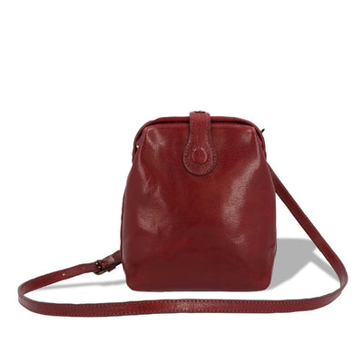 Lezza Botanica Vino Pochette Tanned and Dyed with Wine Pomace/Food Waste