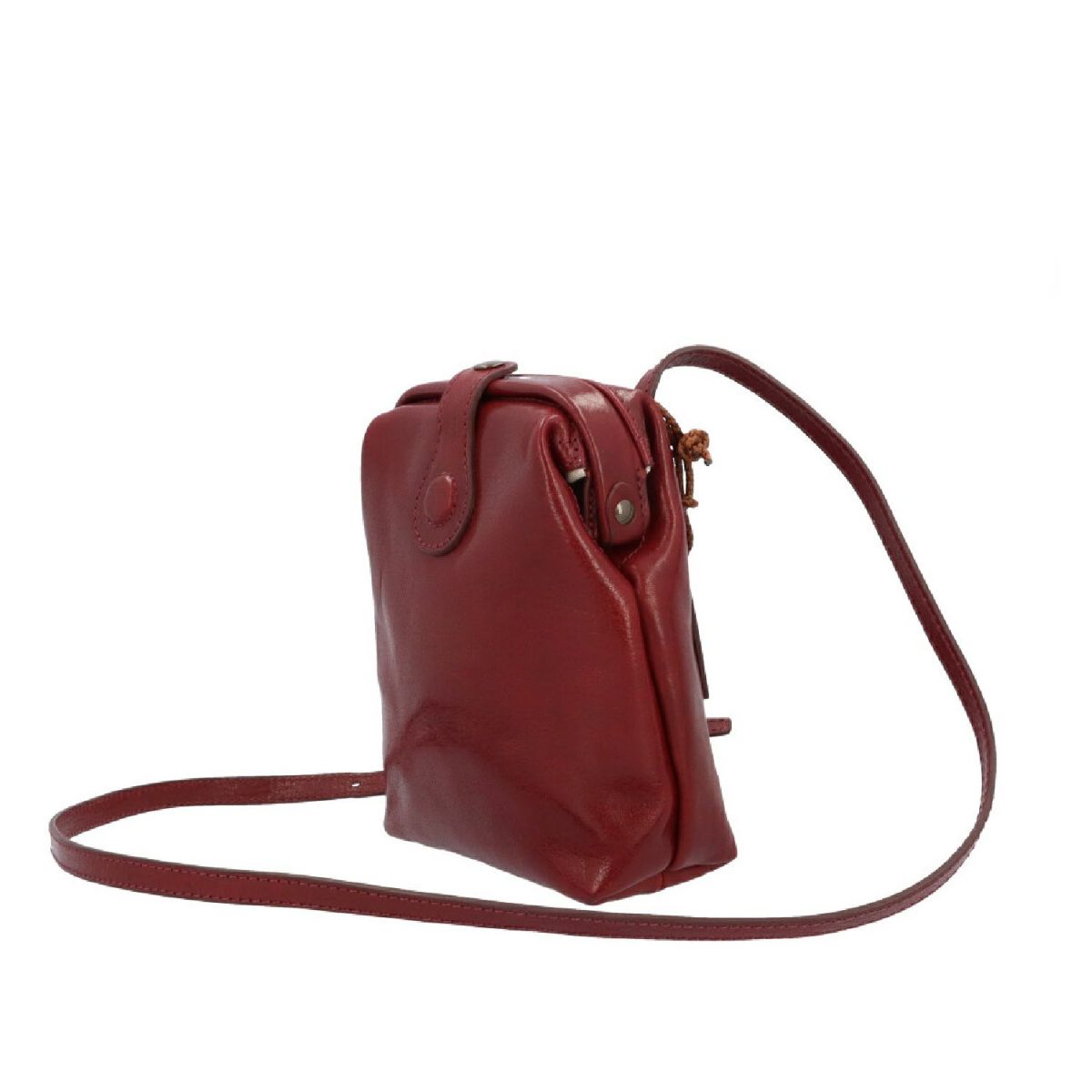 Lezza Botanica Vino Pochette Tanned and Dyed with Wine Pomace/Food Waste