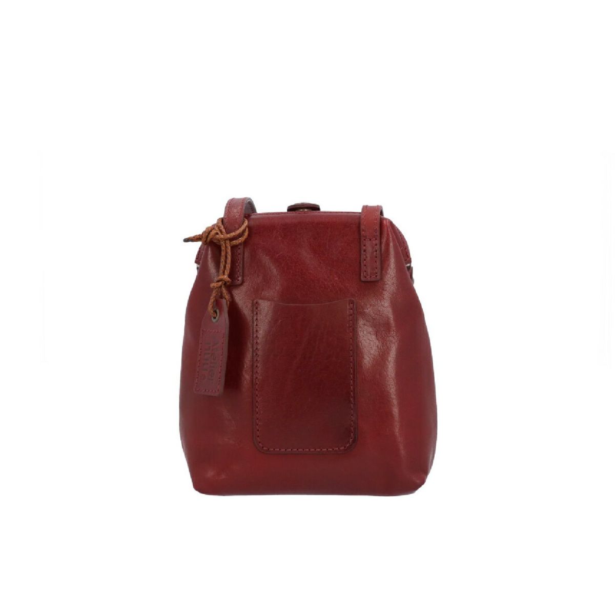 Lezza Botanica Vino Pochette Tanned and Dyed with Wine Pomace/Food Waste