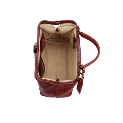 Lezza Botanica Vino Mini Bag Tanned and Dyed with Wine Pomace/Food Waste